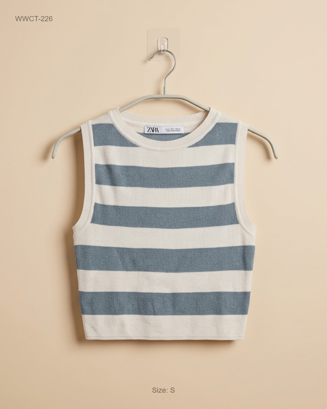 UK Imported secondhand Women Winter Crop Tops - Zara brand, Multi Polyester, Premium condition, for Women - Online Thrift Store Karachi Pakistan