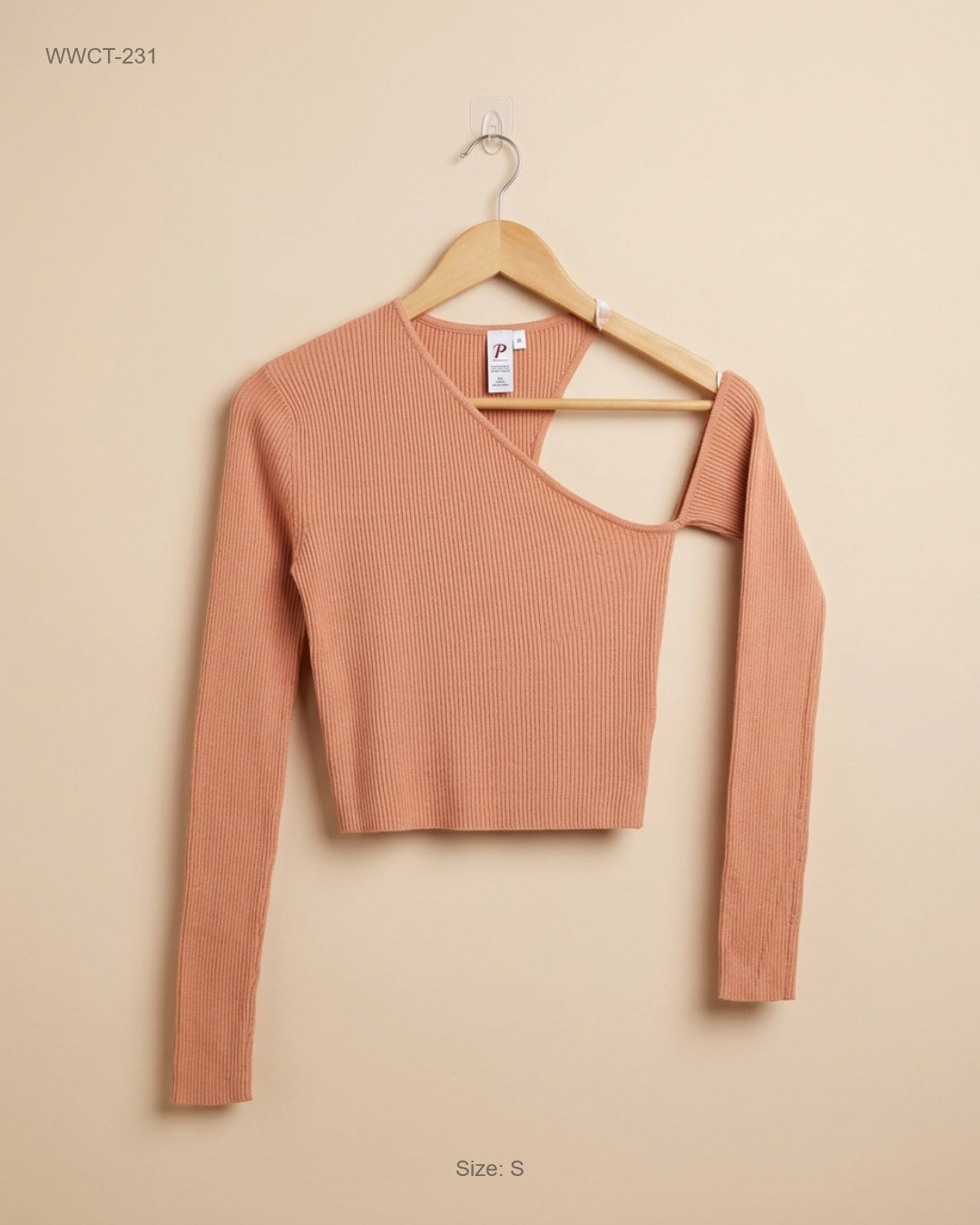 Women Winter Crop Tops | BRAVE SOUL | Preloved Branded | Camel Cotton | Premium | OTS Thrift Store Peshawar Pakistan