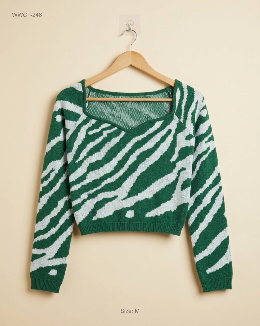 Premium Condition Women Winter Crop Tops | Preloved SHEIN | Multi Polyester | Thrift Shop for Women Karachi Pakistan | OTS