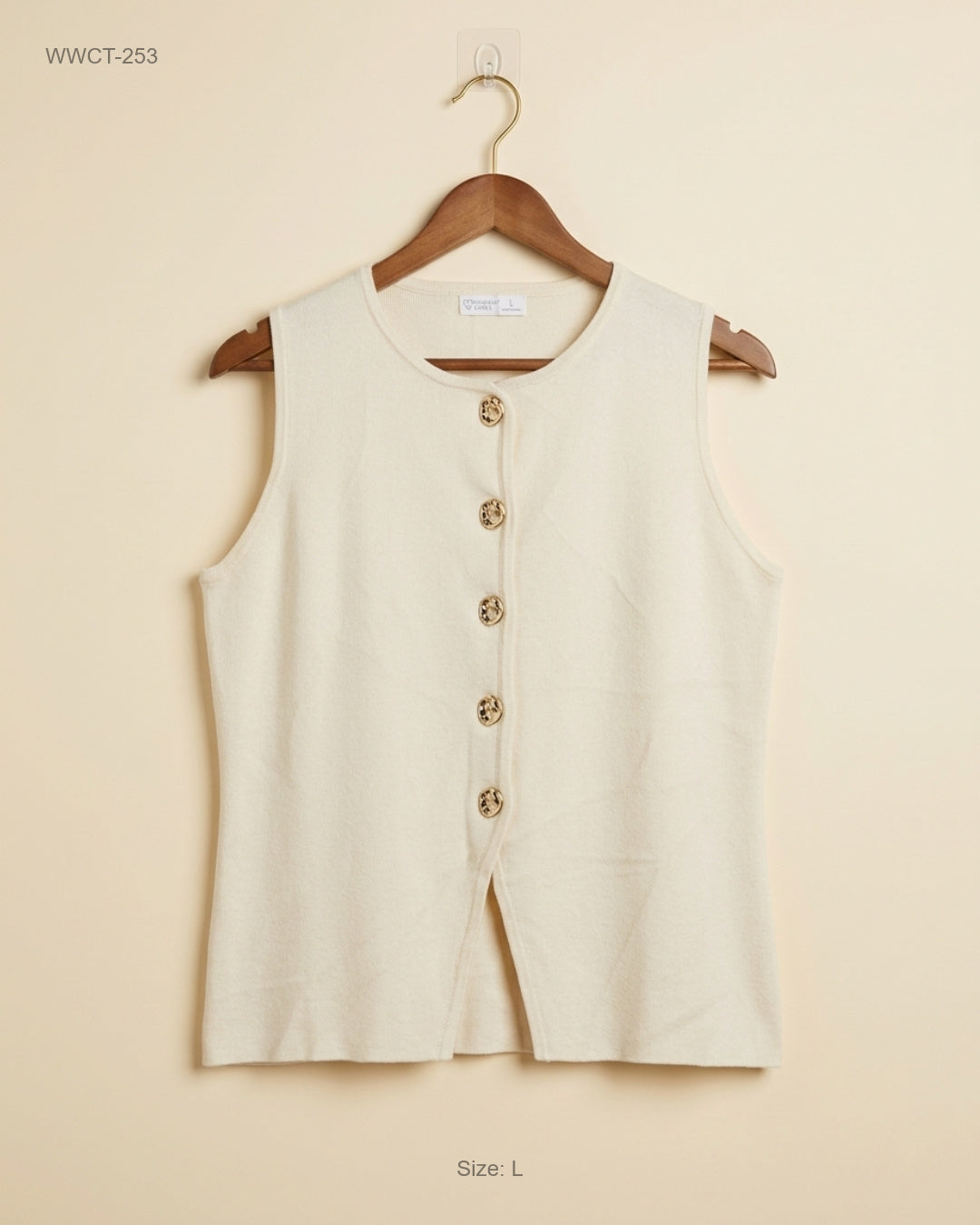 Shop Excellent Women Winter Crop Tops by Primark | Preloved Branded Clothes | OffWhite Acrylic | Women | OTS Thrift Store Lahore Pakistan