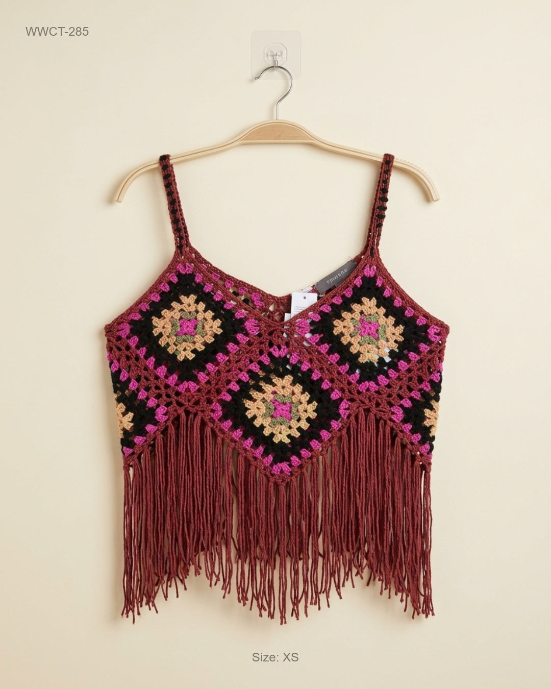 UK Imported secondhand Women Winter Crop Tops - Primark brand, Multi Acrylic, Premium condition, for Women - Online Thrift Store Peshawar Pakistan