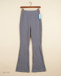 SHEIN (WWT-405) Flared Ribbed Trousers
