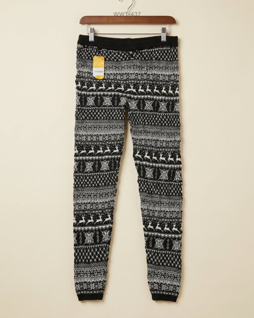Mossimo (WWT-437) Fair Isle Knit Joggers