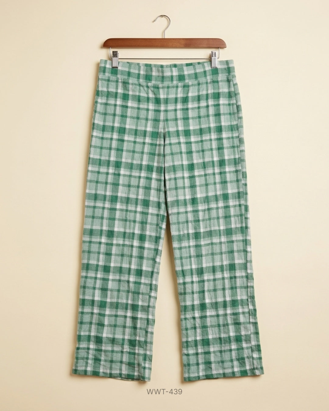 Jasmine + Ginger (WWT-439) Plaid Lounge Pants