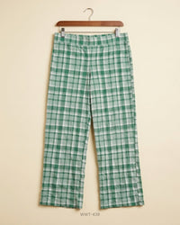 Jasmine + Ginger (WWT-439) Plaid Lounge Pants