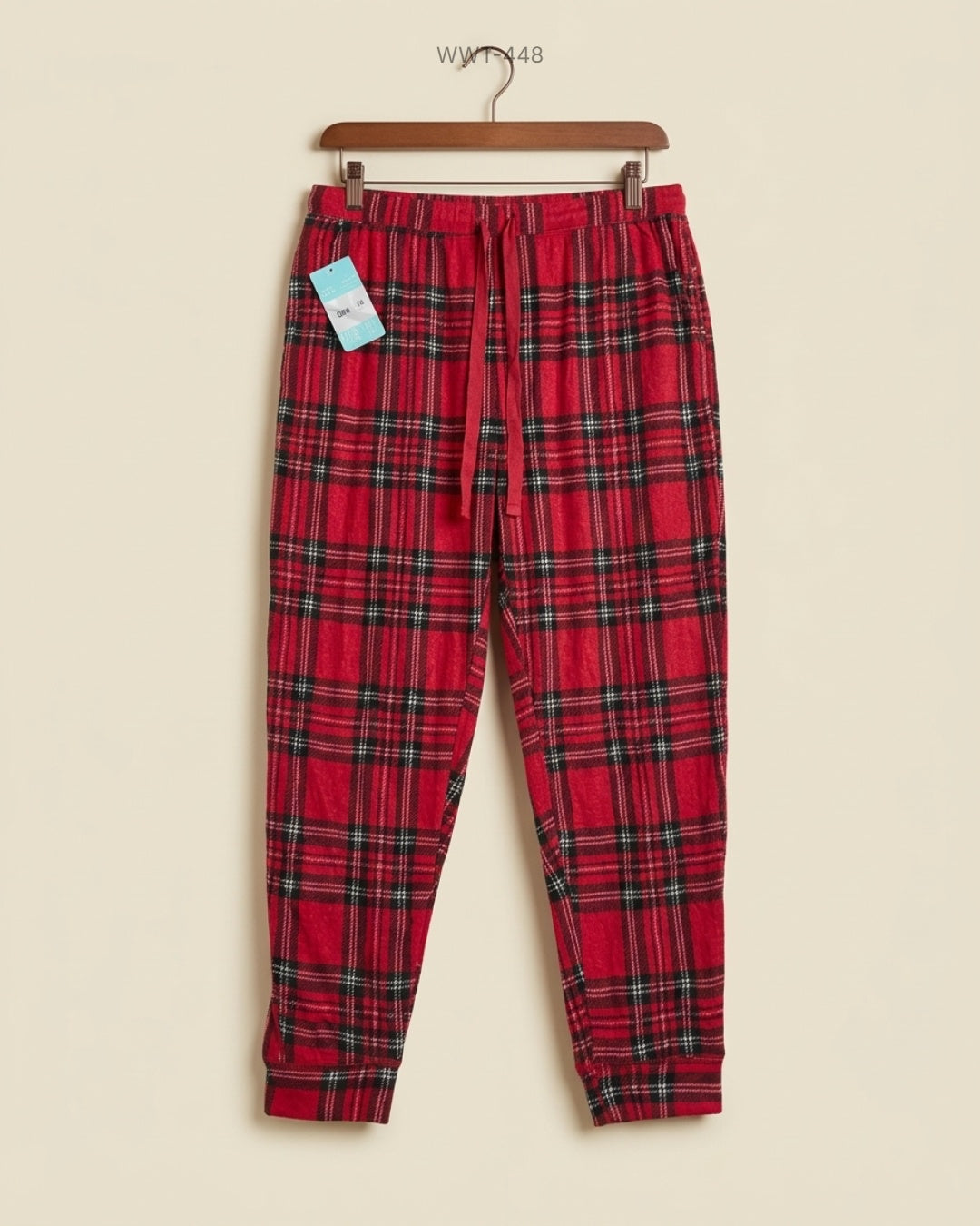 Laura Ashley (WWT-448) Plaid Jogger Pajamas