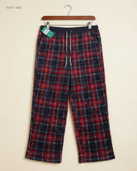 Unknown (WWT-488) Plaid Wide-Leg Pajama Pants