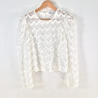 White Winter Crop Top by Zara (WCT-68)